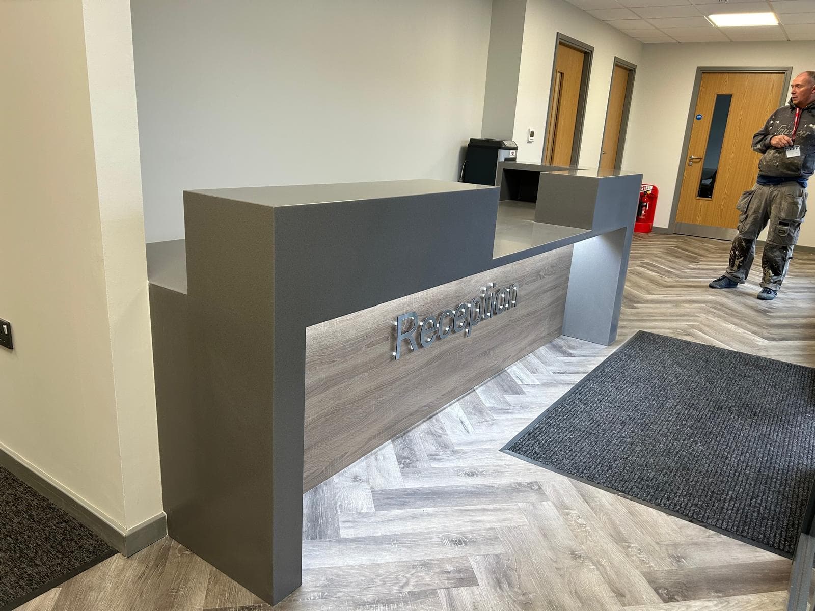 Completed Reception Refurbishment — Batley